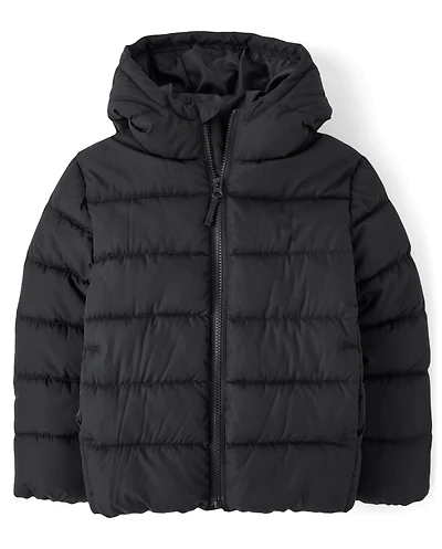 Boys Hooded Puffer Jacket