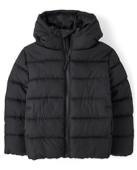 Boys Hooded Puffer Jacket