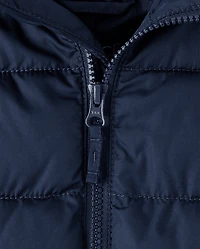 Boys Hooded Puffer Jacket
