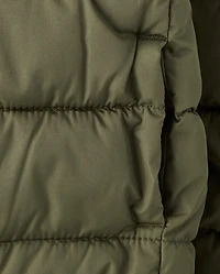 Doudoune à capuche pour garçon