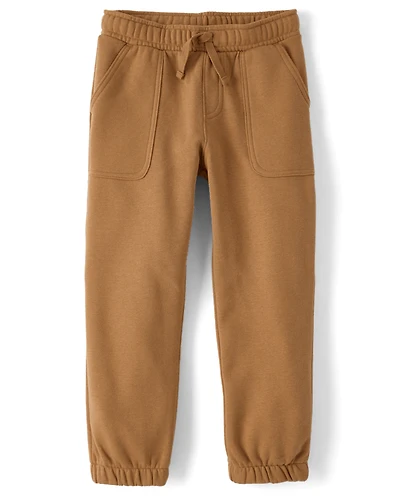 Pantalon de jogging ample en polaire qualité supérieure pour garçon