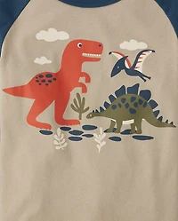 Baby And Toddler Boys Dino Top 3-Pack