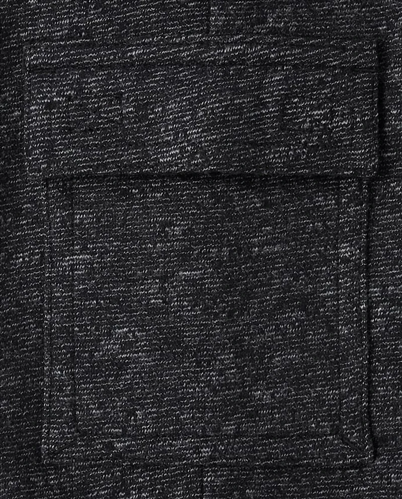 Baby And Toddler Boys Marled Fleece Cargo Jogger Pants