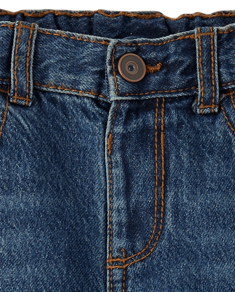 Baby And Toddler Boys Ripped Baggy Jeans