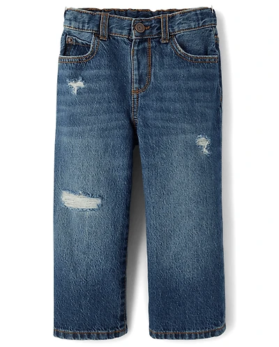 Baby And Toddler Ripped Baggy Jeans