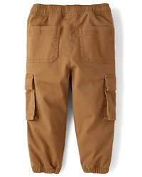Baby And Toddler Stretch Pull On Cargo Jogger Pants