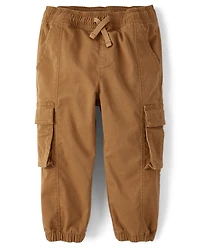 Baby And Toddler Stretch Pull On Cargo Jogger Pants
