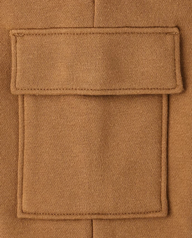 Baby And Toddler Boys Colorblock Premium Fleece 2-Piece Outfit Set