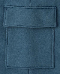 Baby And Toddler Boys Colorblock Premium Fleece 2-Piece Outfit Set