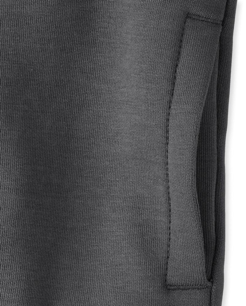 Baby And Toddler Boys Colorblock Scuba 2-Piece Outfit Set