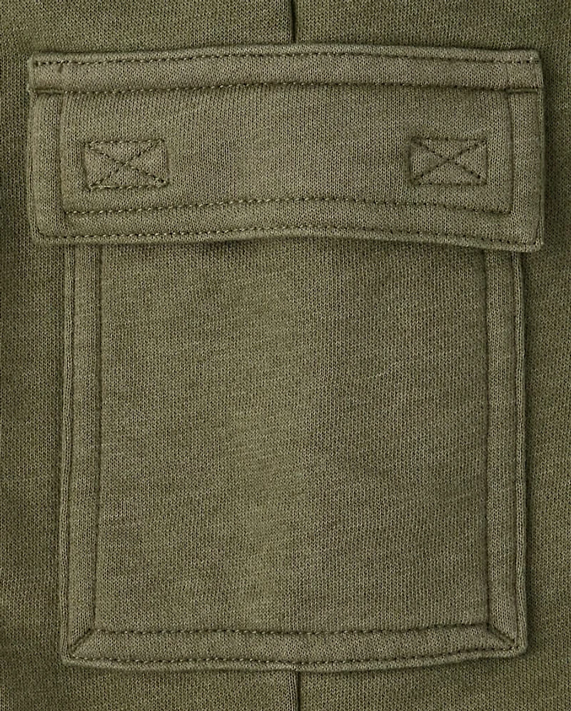 Baby And Toddler Premium Fleece Relaxed Cargo Pants