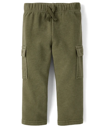 Baby And Toddler Premium Fleece Relaxed Cargo Pants