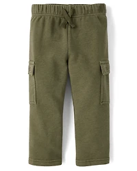 Baby And Toddler Premium Fleece Relaxed Cargo Pants