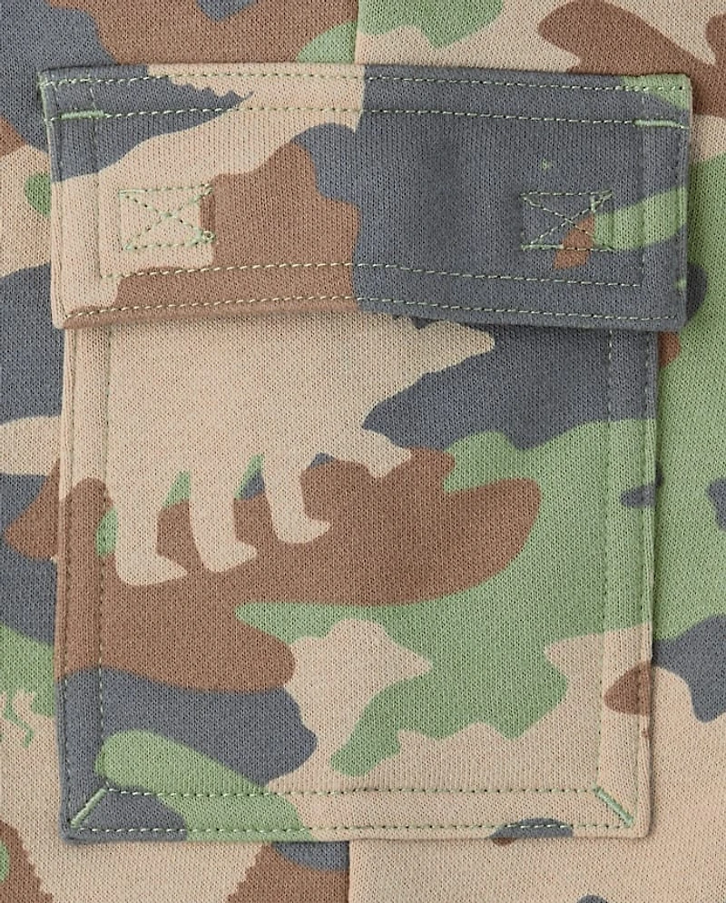 Baby And Toddler Premium Fleece Relaxed Cargo Pants