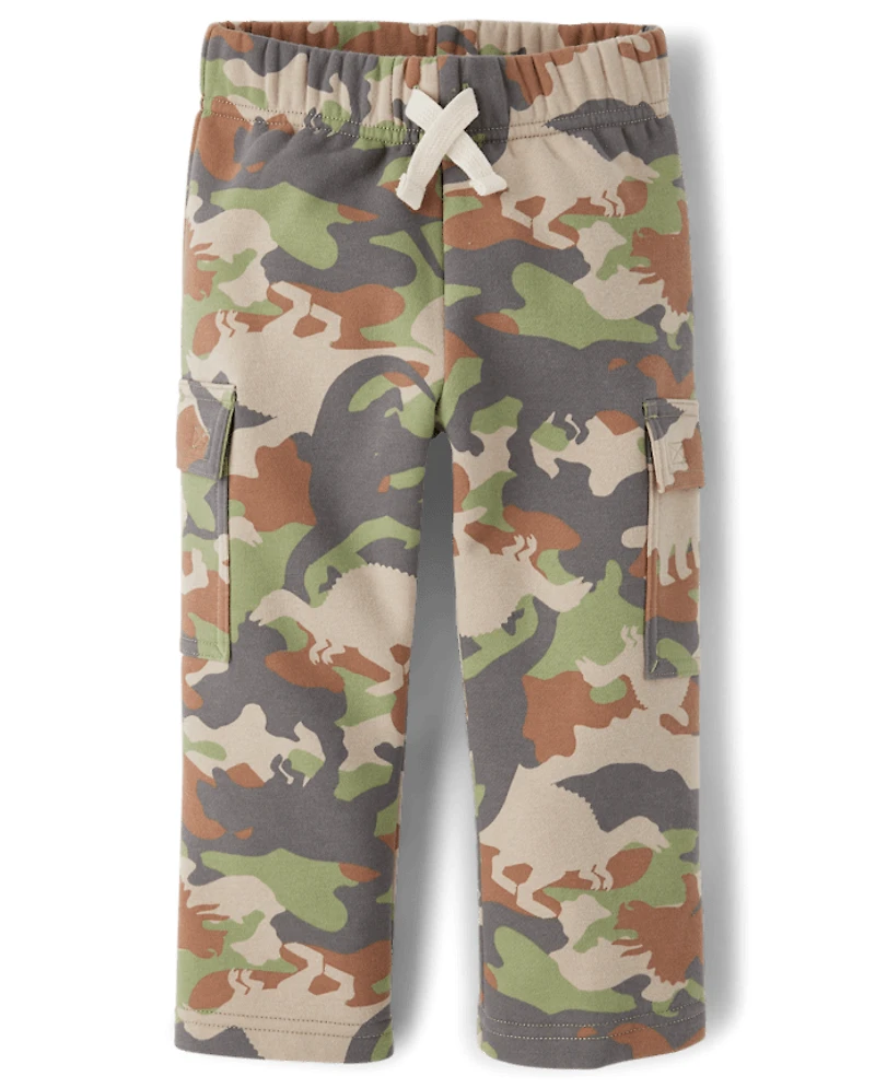 Baby And Toddler Premium Fleece Relaxed Cargo Pants