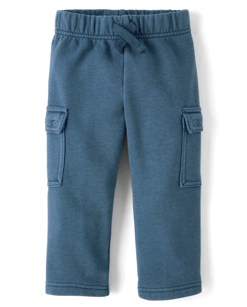 Baby And Toddler Premium Fleece Relaxed Cargo Pants