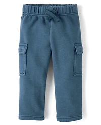 Baby And Toddler Premium Fleece Relaxed Cargo Pants