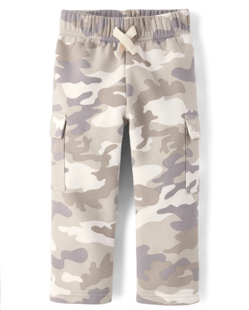 Baby And Toddler Premium Fleece Relaxed Cargo Pants