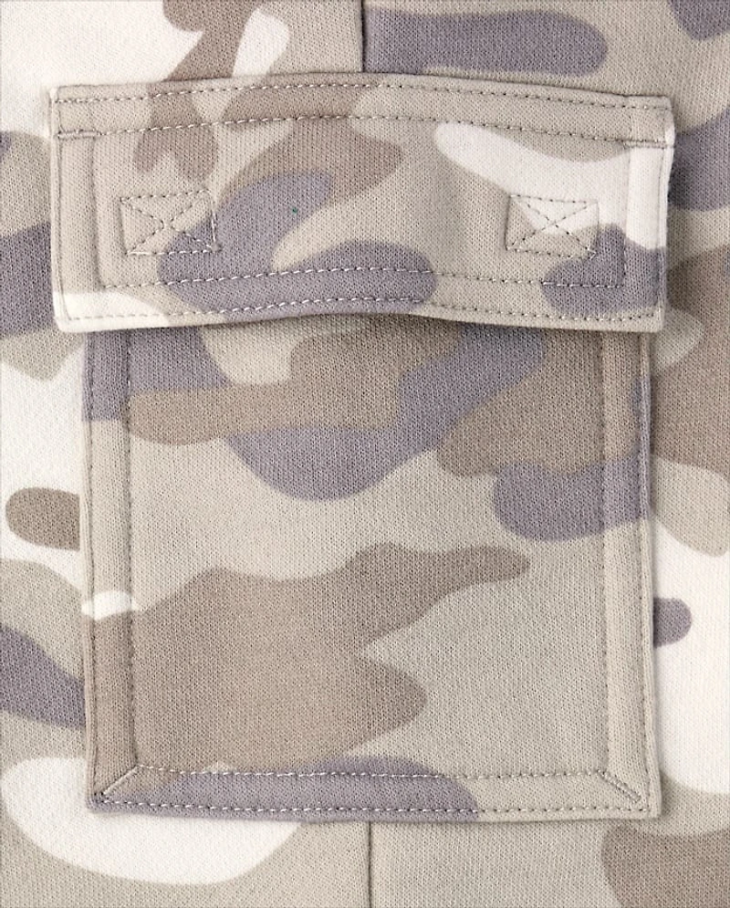 Baby And Toddler Premium Fleece Relaxed Cargo Pants