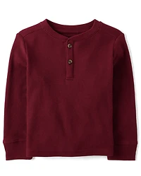 Baby And Toddler Boys Thermal Henley Top