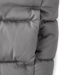 Toddler Boys Colorblock Hooded Puffer Jacket