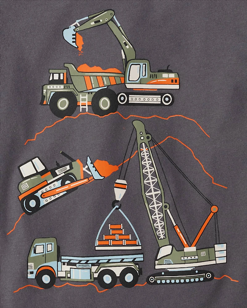 Baby And Toddler Boys Graphic Layered Top