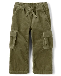 Baby And Toddler Corduroy Wide Leg Cargo Pants
