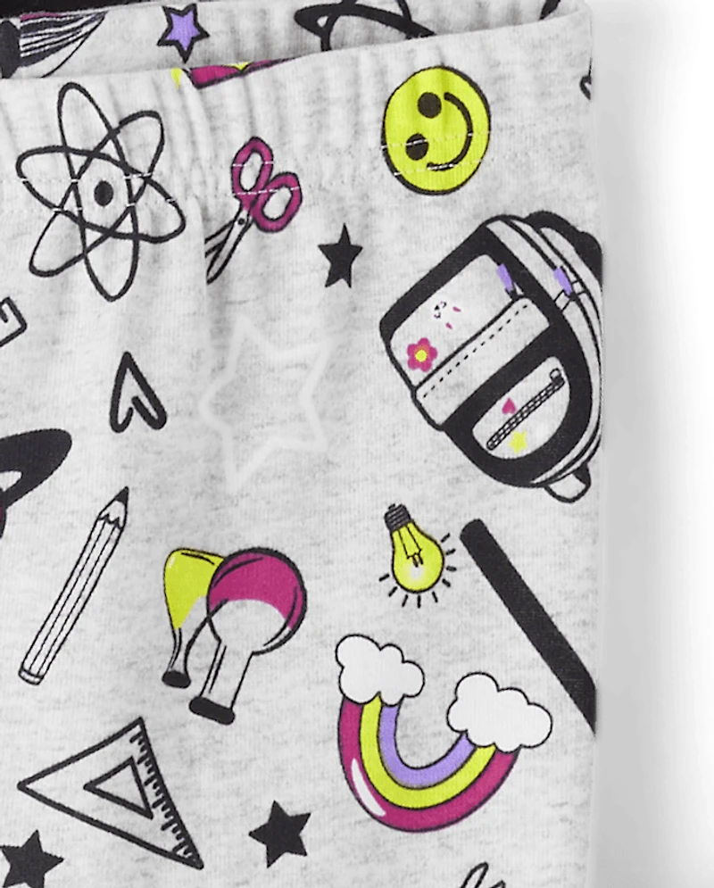 Pyjama en coton ajusté pour filles