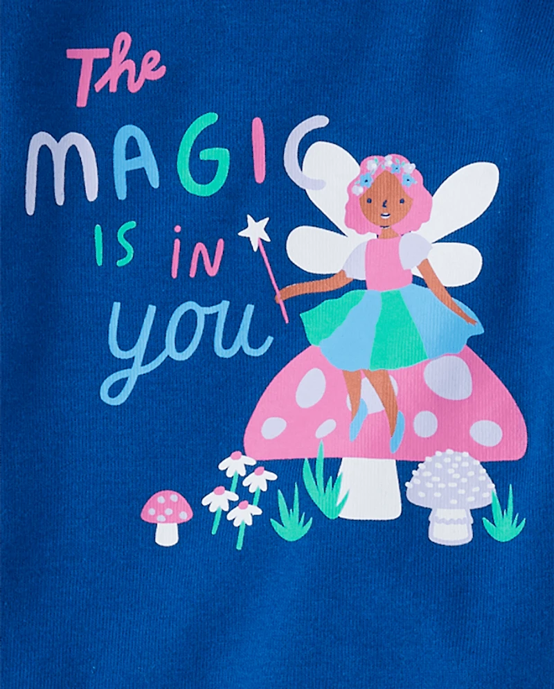 Baby And Toddler Girls Fairy Snug Fit Cotton Pajamas