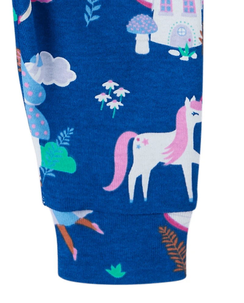 Baby And Toddler Girls Fairy Snug Fit Cotton Pajamas