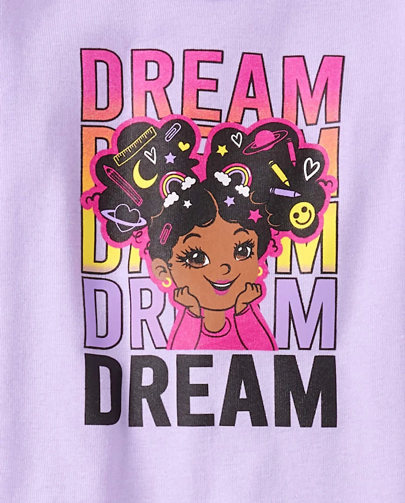 Pyjama en coton ajusté de rêve pour bébés et petites filles