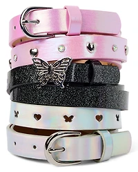 Girls Butterfly Belt 3-Pack
