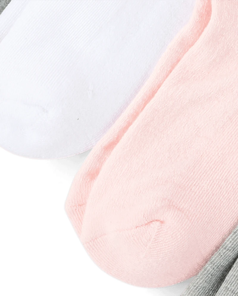 Toddler Girls Icon Cushioned Midi Socks 6-Pack