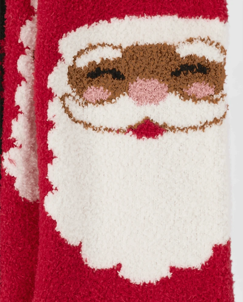 Kids Matching Family Santa Cozy Socks 2-Pack