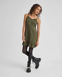 Girls Lace Microfiber Tights