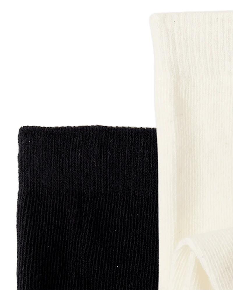 Baby Girls Cat Tights 2-Pack