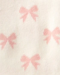 Baby Girls Bow Tights 2-Pack