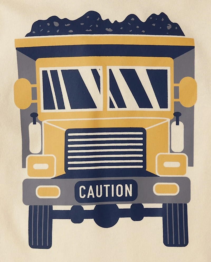 Baby And Toddler Boys Graphic Hooded Top