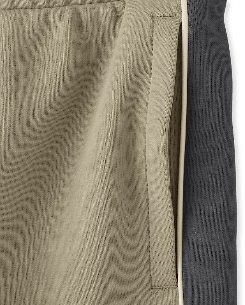 Boys Side Stripe Scuba Jogger Pants