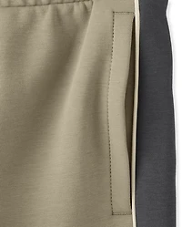 Boys Side Stripe Scuba Jogger Pants