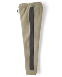 Boys Side Stripe Scuba Jogger Pants