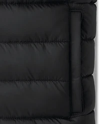 Boys Cozy Tech Microfleece Lined Puffer Jacket