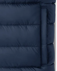 Boys Cozy Tech Microfleece Lined Puffer Jacket