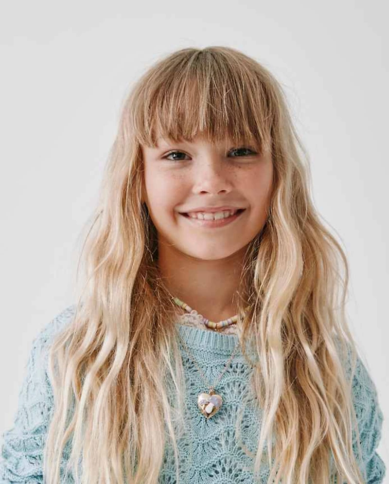 Girls Butterfly BFF Locket Necklace 3-Pack