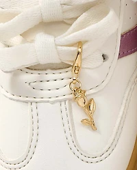 Ensemble de 7 breloques papillon pour lacets de chaussures de filles