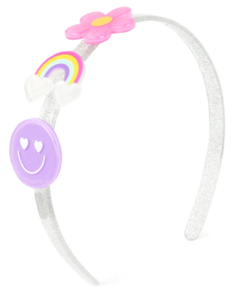 Girls Glitter Icon Headband
