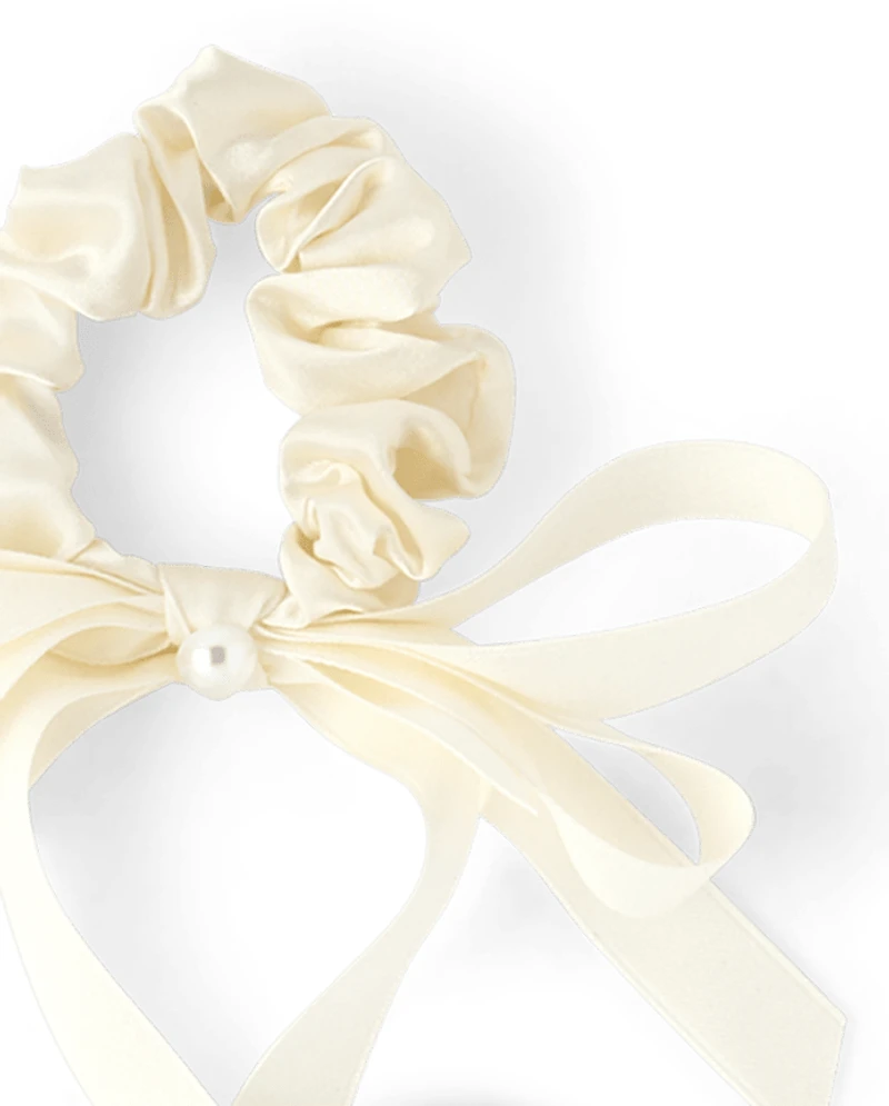Girls Bow Scrunchie 6-Pack