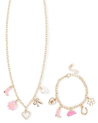 Girls Western Charm 2-Piece Jewelry Set