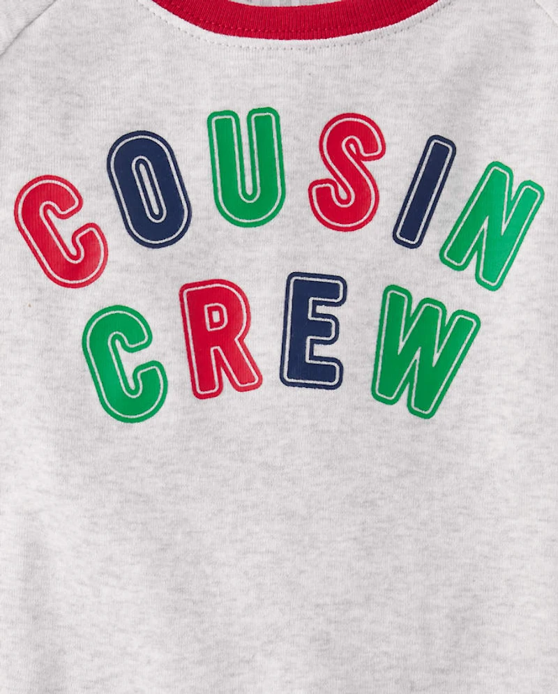 Baby And Toddler Cousin Crew Snug Fit Cotton Microfleece Pajamas