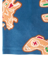 Baby And Toddler Boys Gingerbread Gamer Snug Fit Velour Pajamas